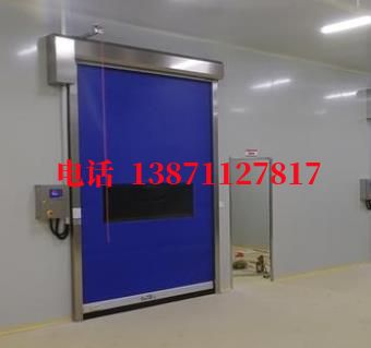 玉林感应快开门拉链密封快速卷帘门